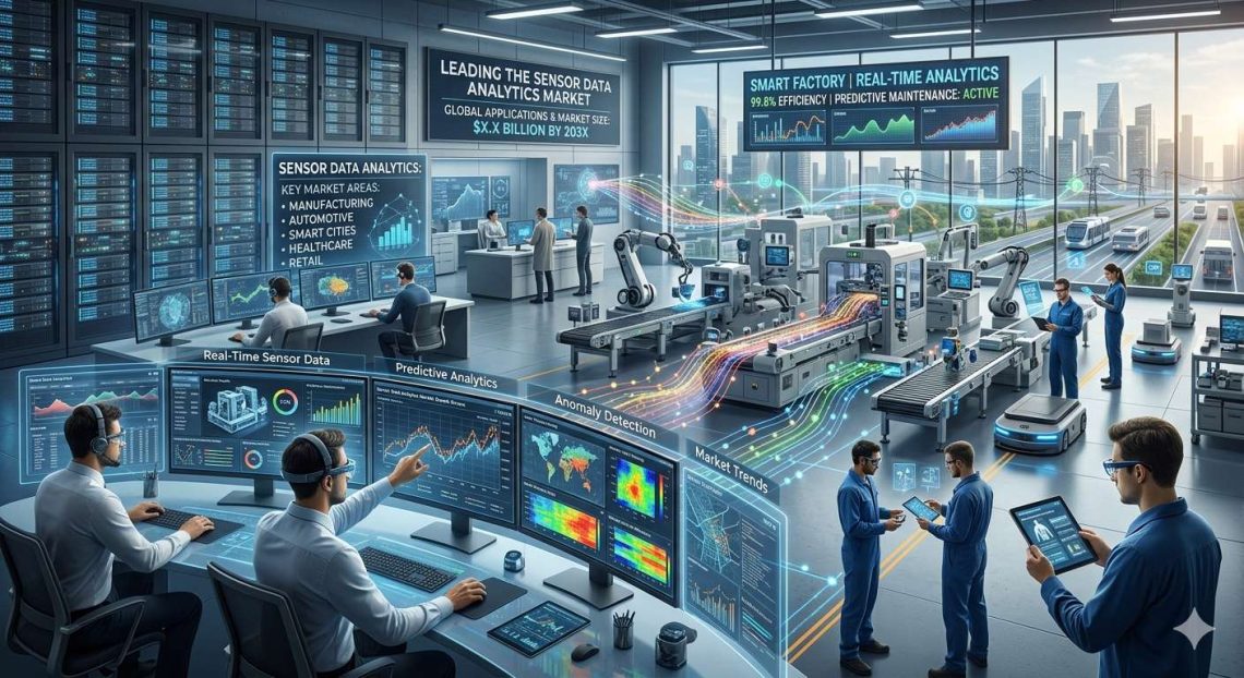 $42.8 Billion by 2032: 6 IoT Intelligence Drivers Reshaping the Sensor Data Analytics Market